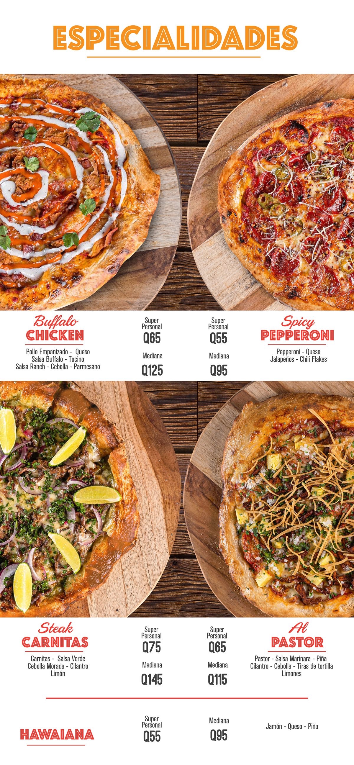 Pizzas