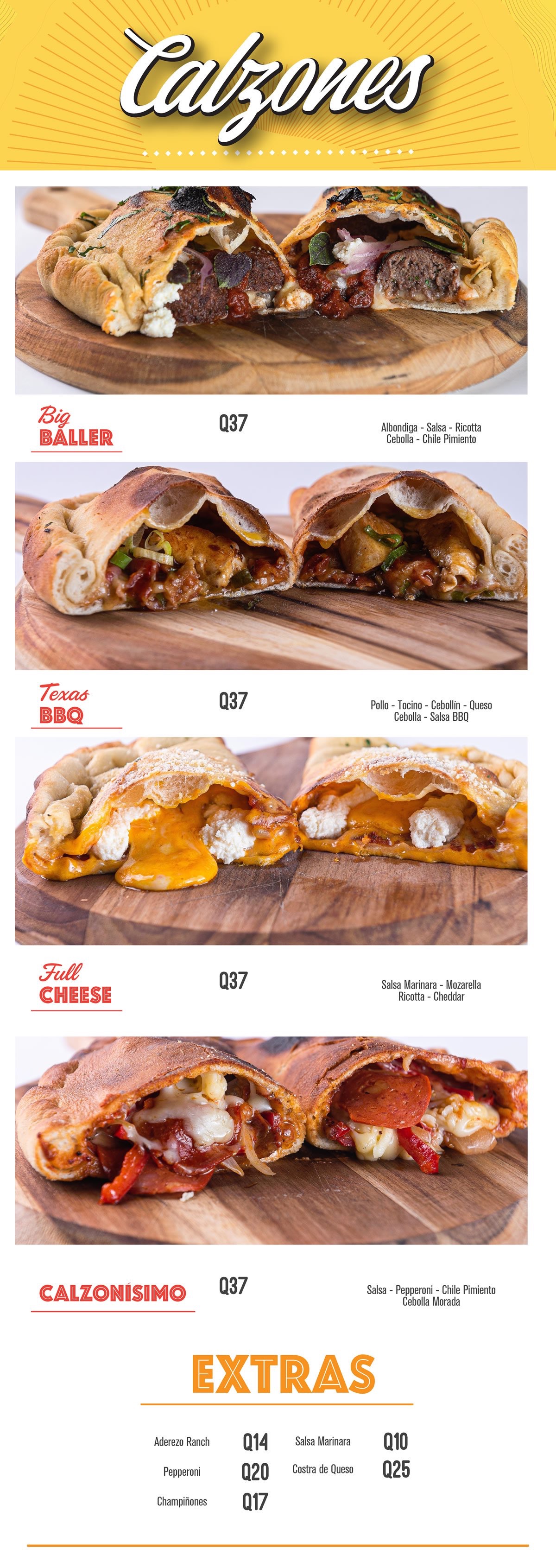 Pizzas